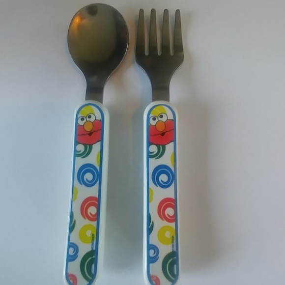 First Years Other - Toddler Elmo Spoon Fork Set First Years Other - Toddler Elmo Spoon Fork Set
